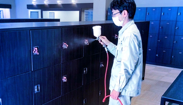 施工は短時間